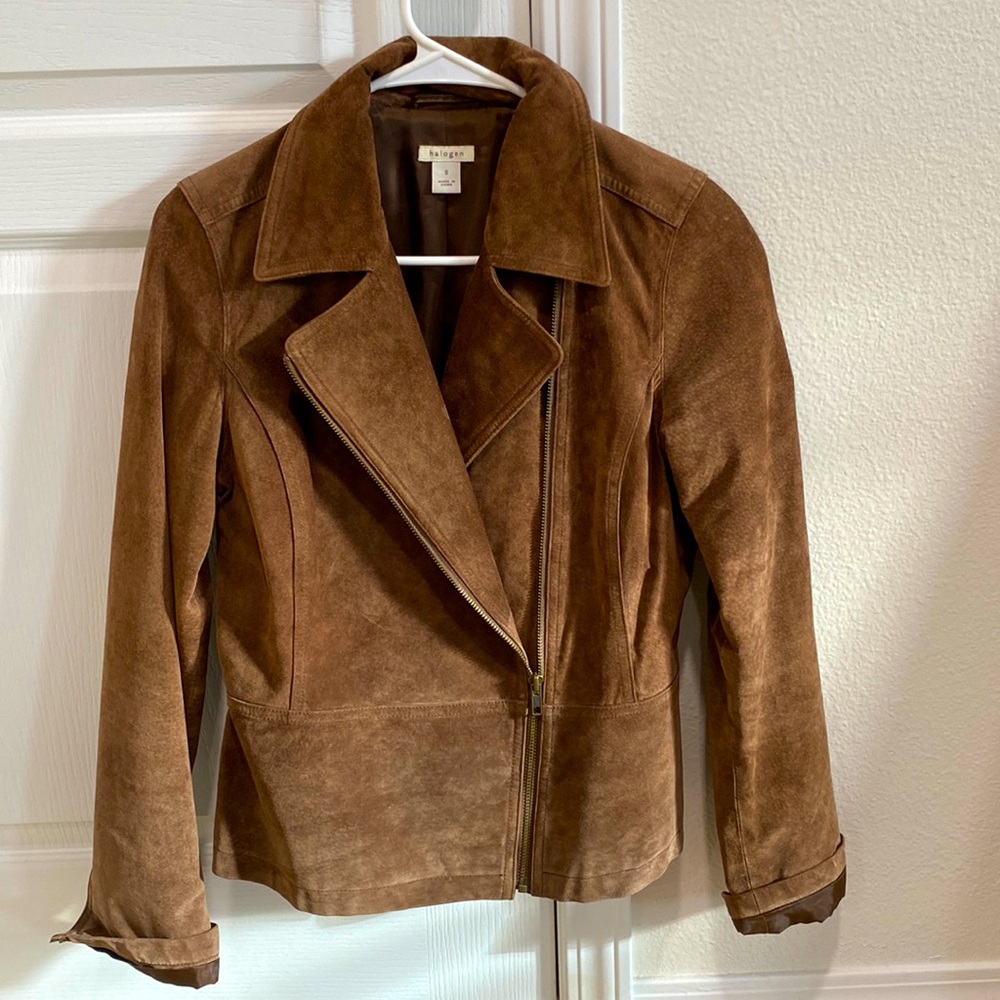 Brown Suede Jacket size small